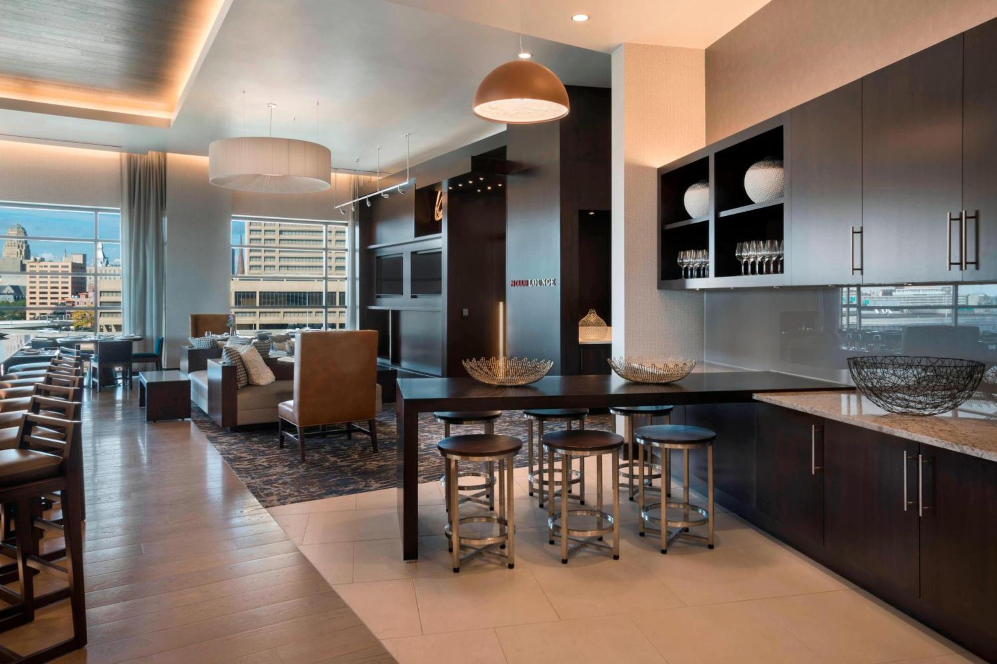 Buffalo Marriott at LECOM HARBORCENTER Esterno foto