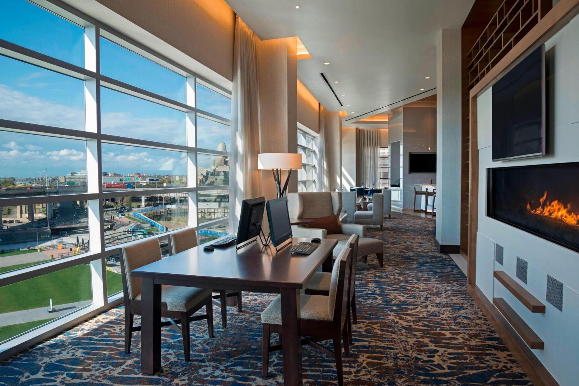 Buffalo Marriott at LECOM HARBORCENTER Esterno foto